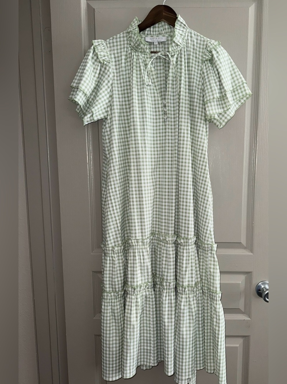 Hunter Bell Matthews Dress, Pale Green small NWOT - Picture 5 of 8
